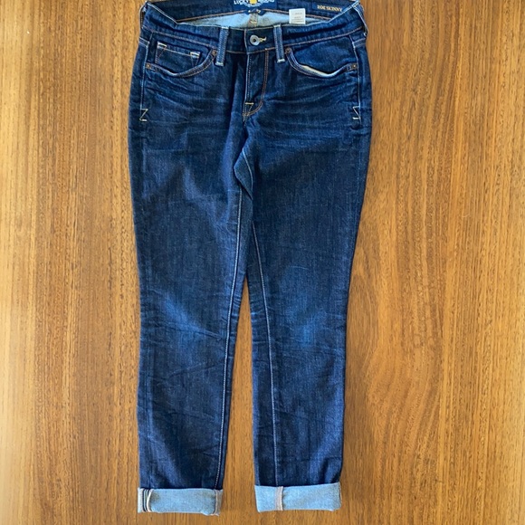 Lucky Brand Denim - Lucky Brand Zoe Skinny Dark Jeans 4/27